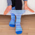 3-Pack Diabetic Socks - Rose, Blue Stripe, Grey Polka Dot