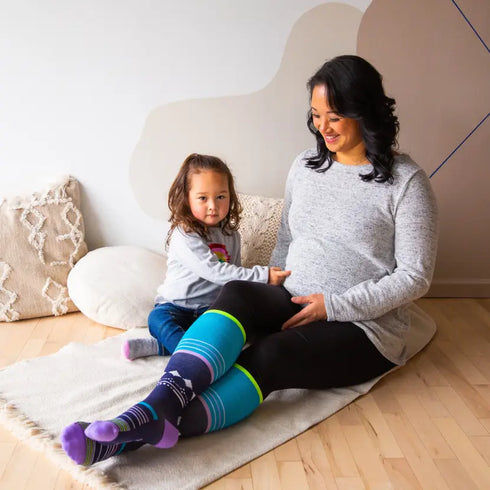 Blue Stars Cotton Energy Socks