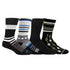 4-Pack Diabetic Socks - Black Color Bundle