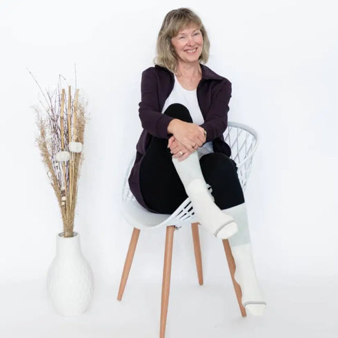 4-Pack Diabetic Socks - Light Color Bundle