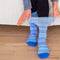 Diabetic Socks - Sky Blue Stripes - Bundle part