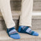 Diabetic Socks - Dusk Blue Stripes