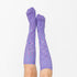 Space Dyed Cotton Purple/Blue Energy Socks
