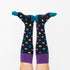 Polka Dot Multi Color Cotton Energy Socks