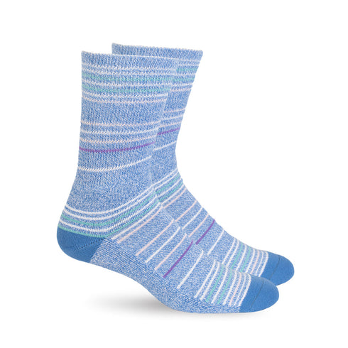 Diabetic Socks - Sky Blue Stripes - Bundle part