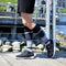 Stripe Cotton Black/Grey Energy Socks