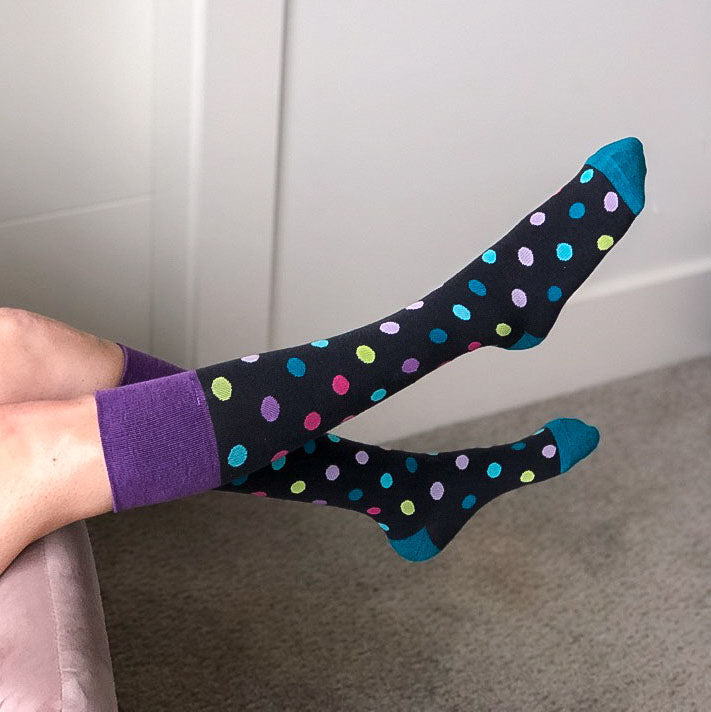 Polka discount dot socks