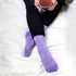 Space Dyed Cotton Purple/Blue Energy Socks