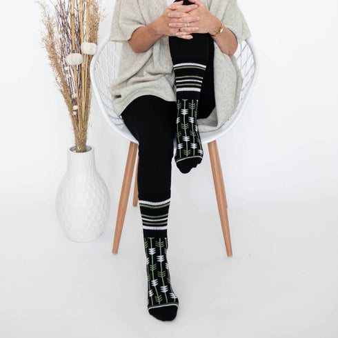 Diabetic Socks - Black Arrows