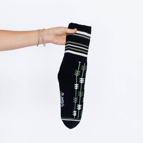 Diabetic Socks - Black Arrows