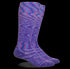 Space Dyed Cotton Purple/Blue Energy Socks