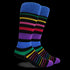 Dr. Segal's Compression Socks 20-30 mmHg rainbow multicolour stripe