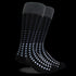 Polka Dot Cotton Black Energy Socks