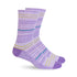 Diabetic Socks - Purple Stripes