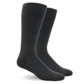 Solid Cotton Grey Energy Socks