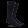 Solid Black Cotton - Medical Compression Socks