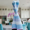 Dusk Blue Stripes Cotton Energy Socks