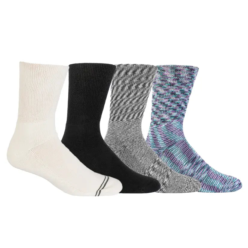 Diabetic Socks For Men and Women - Non-Binding, Seamless and Cushioned ...