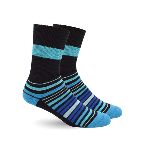 Diabetic Socks for Men & Women - Blue Stripes – Dr. Segal's
